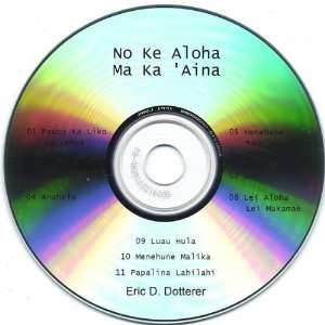  No Ke Aloha Ma Ka Aina Eric Dotterer Music