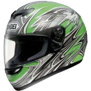   TZ R Stratum TC 4 Full Face Motorcycle Helmet Green Medium: Automotive