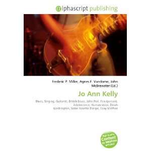  Jo Ann Kelly (9786132698049) Books