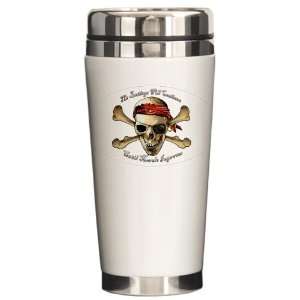   Travel Drink Mug Pirate Beatings Will Continue Until Morale Improves