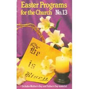 Easter Programs for the Church (9780874034264) Pat Fittro 
