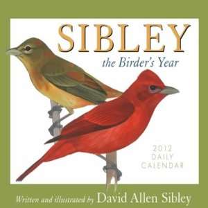  Sibley the Birders Year 2012 Daily Box Calendar