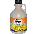 now foods healthy foods maple syrup grade b 32 fl