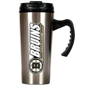  Boston Bruins NHL 16oz Stainless Steel Travel Mug Sports 