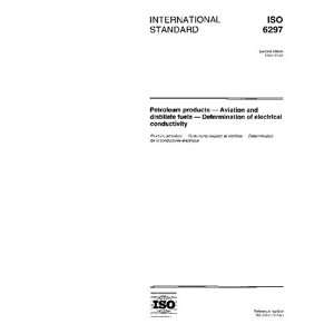  ISO 6297:1997, Petroleum products   Aviation and distillate fuels 