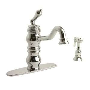   Body, Single Lever Kitchen Faucet with Side Spray G1: Home Improvement