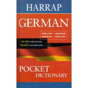  Harrap Pocket German Dictionary Hb (9780245606328): Books