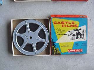 Vintage 8 mm Movie Reel Castle Films Railroad Story  