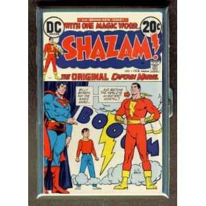  SUPERMAN CAPTAIN MARVEL COMIC BOOK ID CIGARETTE WALLET 