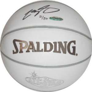   LeBron James Autographed 2007 All Star Basketball: Sports & Outdoors