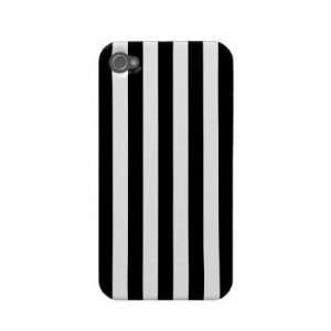  Black and White Stripes Iphone 4 Case Cell Phones 