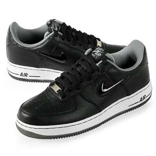 NIKE AIR FORCE 1 MENS Size 12 Black Running Training Athletic Sneakers 