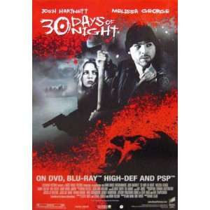  30 Days of Night 27x40 DVD Poster: Home & Kitchen