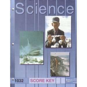  Science 1032 Score Key School of Tomorrow Books