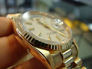 Rolex President 18238 T Serial White Dial Excellent Condition  