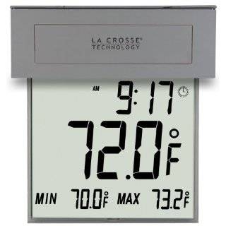 La Crosse Technology 306 605 Solar Window Outdoor Thermometer