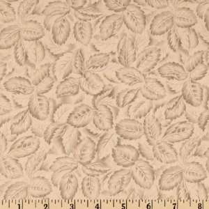 44 Wide Strawberry Delight Strawberry Leaves Natural Fabric By The 