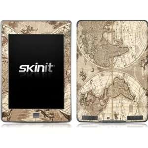  Skinit Map of World 1708 Vinyl Skin for Kindle Touch 