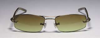 NEW CHROME HEARTS PRE NUP CELEBRITY BROWN/GOLD TEMPLES GREEN LENS 