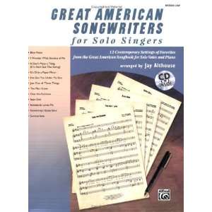  Great American Songwriters for Solo Singers 12 