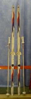 Cross Country 70 Skis 3 pin 180 cm +Poles FISCHER  