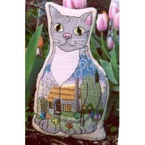  Needlepoint Kit Twilight Kitty Arts, Crafts & Sewing