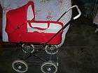 Emmaljunga Edge Duo 2 in 1 red stroller .excellent condition
