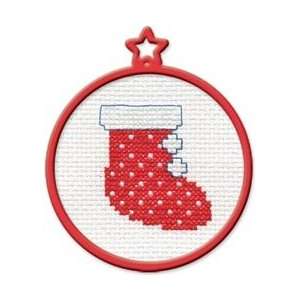   Christmas Stocking Counted Cross Stitch Kit: Arts, Crafts & Sewing