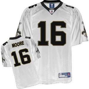  Saints NFL Jerseys #16 Lance Moore WHITE Authentic Football Jersey 