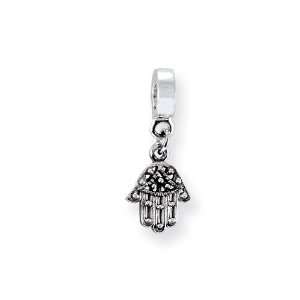  Hand of God Charm in Silver for Pandora and most 3mm 