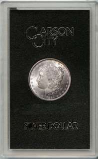 1884 CC $1 Silver Morgan Dollar GSA BU+ Spiked Date Pin  