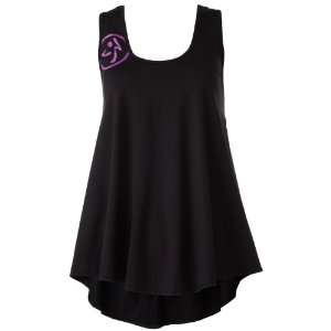  Zumba Fitness Womens Shout Out Toning Mesh Top Sports 