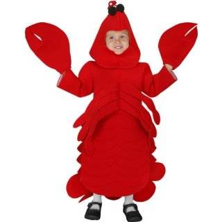  Childs King Crab Costume (Size Small 4 6) Toys & Games