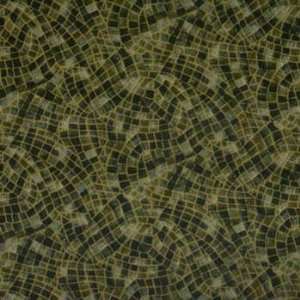 MM4239 Tile Texture by Timeless Treasures, Mosaic Tile Print in Olive 