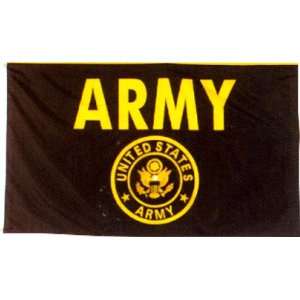  Black & Gold ARMY Flag #3 