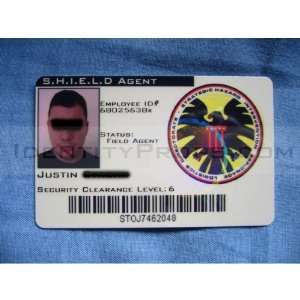  S.H.I.E.L.D Agent ID Card