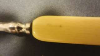 Vintage bakelite & Ivory handled button hooks & Manicure tools  