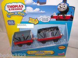 Thomas the Train Take N Play Talking Troublesome Trucks  