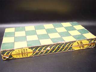 Vintage Milton Bradley Checkers And Backgammon Set  