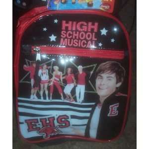  High School Musical Red and Black Glossy Mini Backpack 