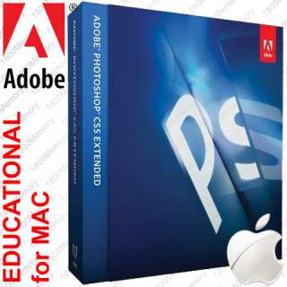 GENUINE Adobe Photoshop CS5 Extended for Apple MAC AU  