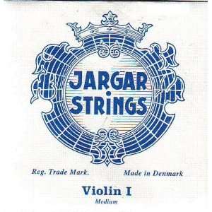   Violin E Plain Steel Blue Loop End (Medium), J900B 