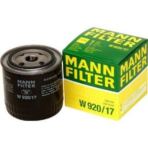  Mann Filter W920/17 Oil Filter: Automotive