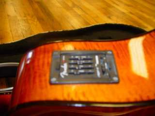 Fender DG22CE SB Electric Acoustic Guitar w/ Case  