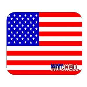  US Flag   Mitchell, South Dakota (SD) Mouse Pad 