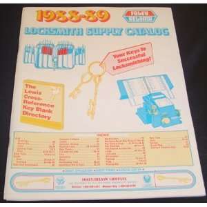  1988 89 Locksmith Supply Catalog Foley Belsaw Company 
