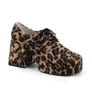  Funtasma Jazz 02 Men Brown Cheetah Fur Disco Shoes Size XL 