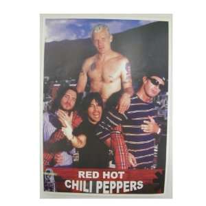  Red Hot Chili Peppers Band Shot Poster The Beach Shot 