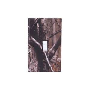  TEAM REALTREE CAMOUFLAGE SINGLE TOGGLE SWITCH PLATE: Home 