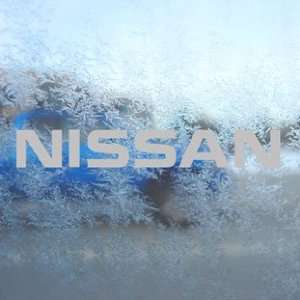  Nissan Gray Decal GTR SE R S15 S13 350Z Window Gray 